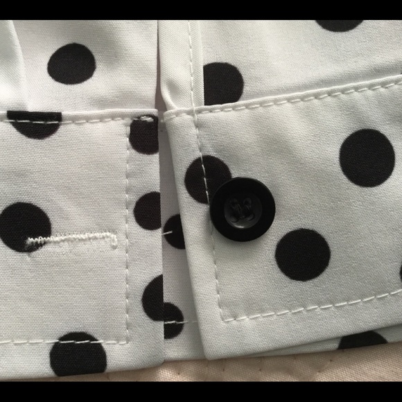 Black and White Polka Dot Dress- - - SOLD - Picture 9 of 10